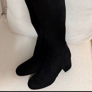 Overknee suede boots Sam eldeman
